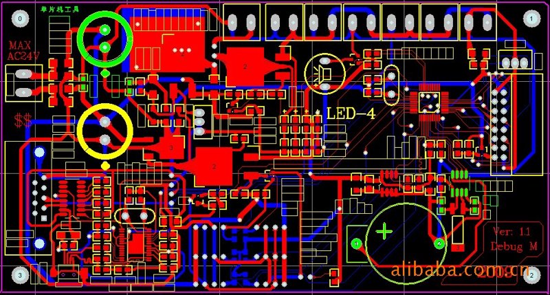 【加工PCB电路板\线路板\PCBA 低价抄板】价格,厂家,图片,线路板/电路板,徐有前-马可波罗网